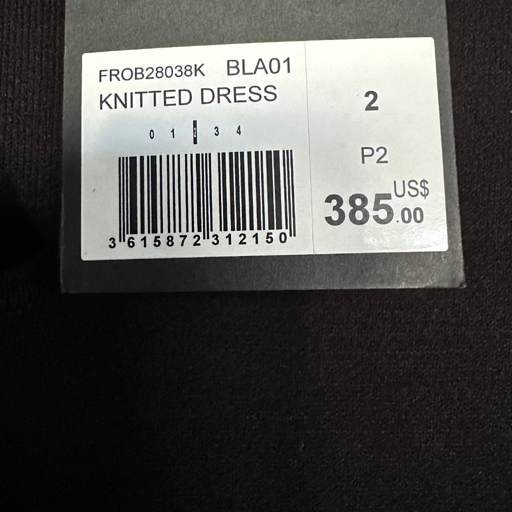 🖤🗝️ NWT The Kooples Keyhole Polo-Knit Midi Dress | Size 2 (M) | $385 Retail - Picture 11 of 13